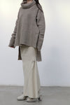Marc le bihan long net eye skirt 2752 tilleul